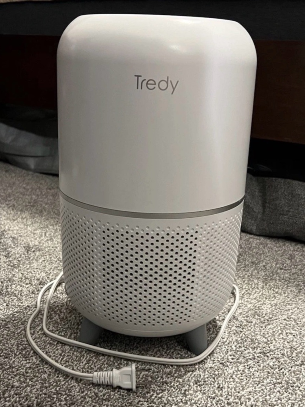 White Compact Home Air Purifier